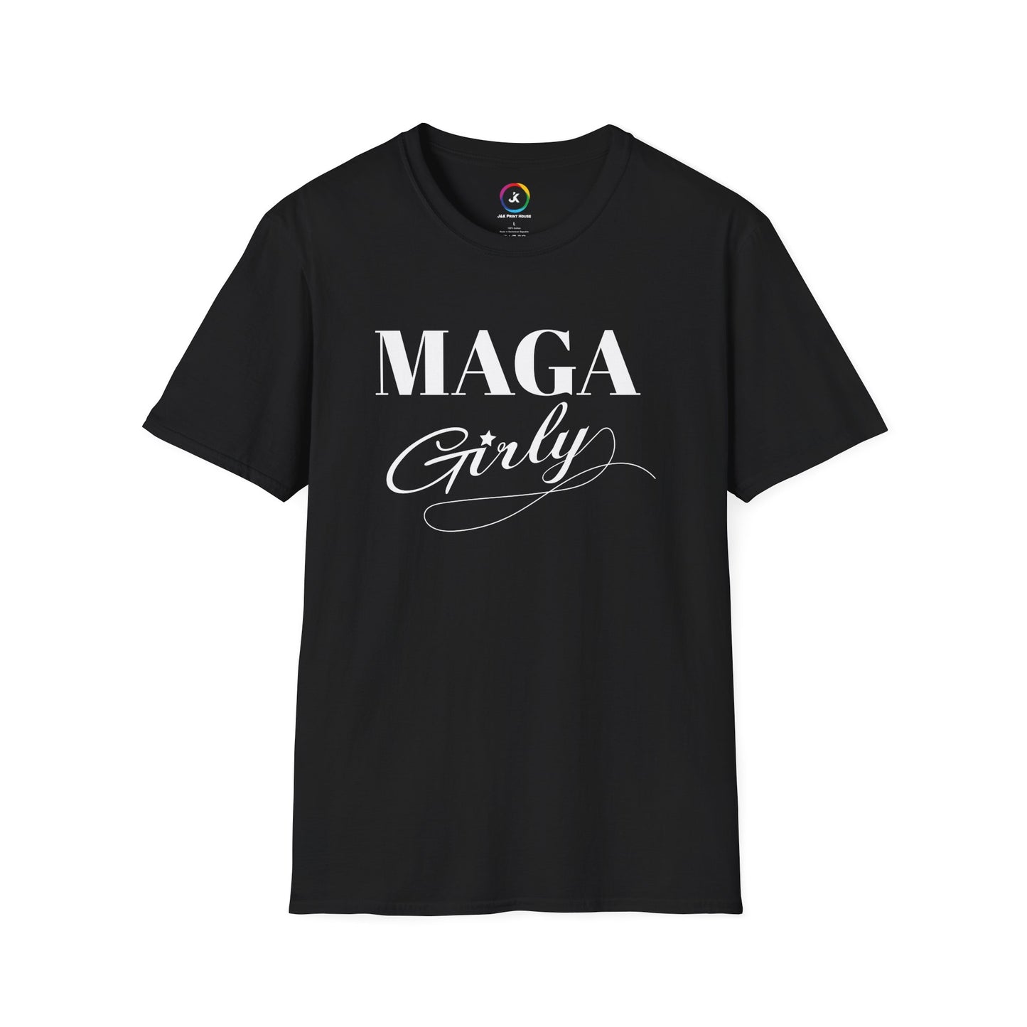 MAGA Girly Pro Trump Gildan Softstyle Shirt