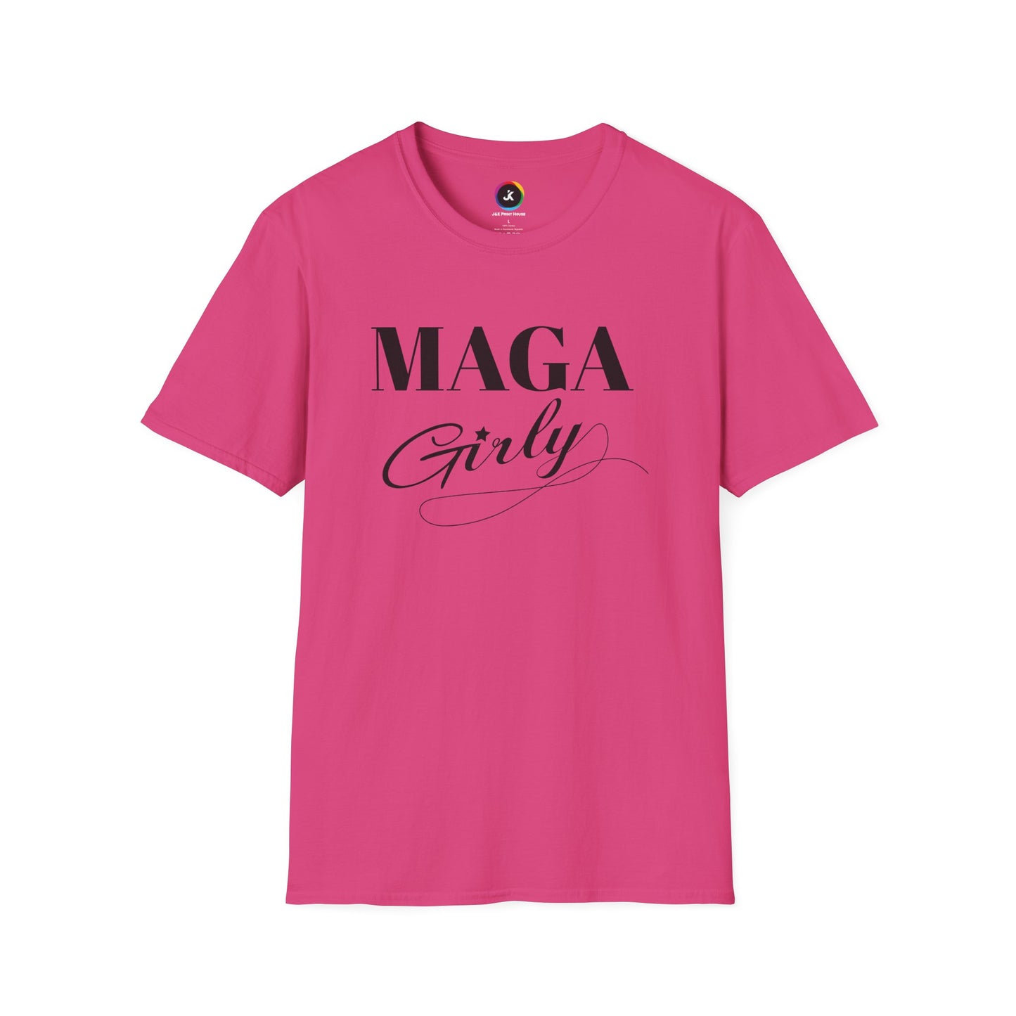 MAGA Girly Pro Trump Gildan Softstyle Shirt