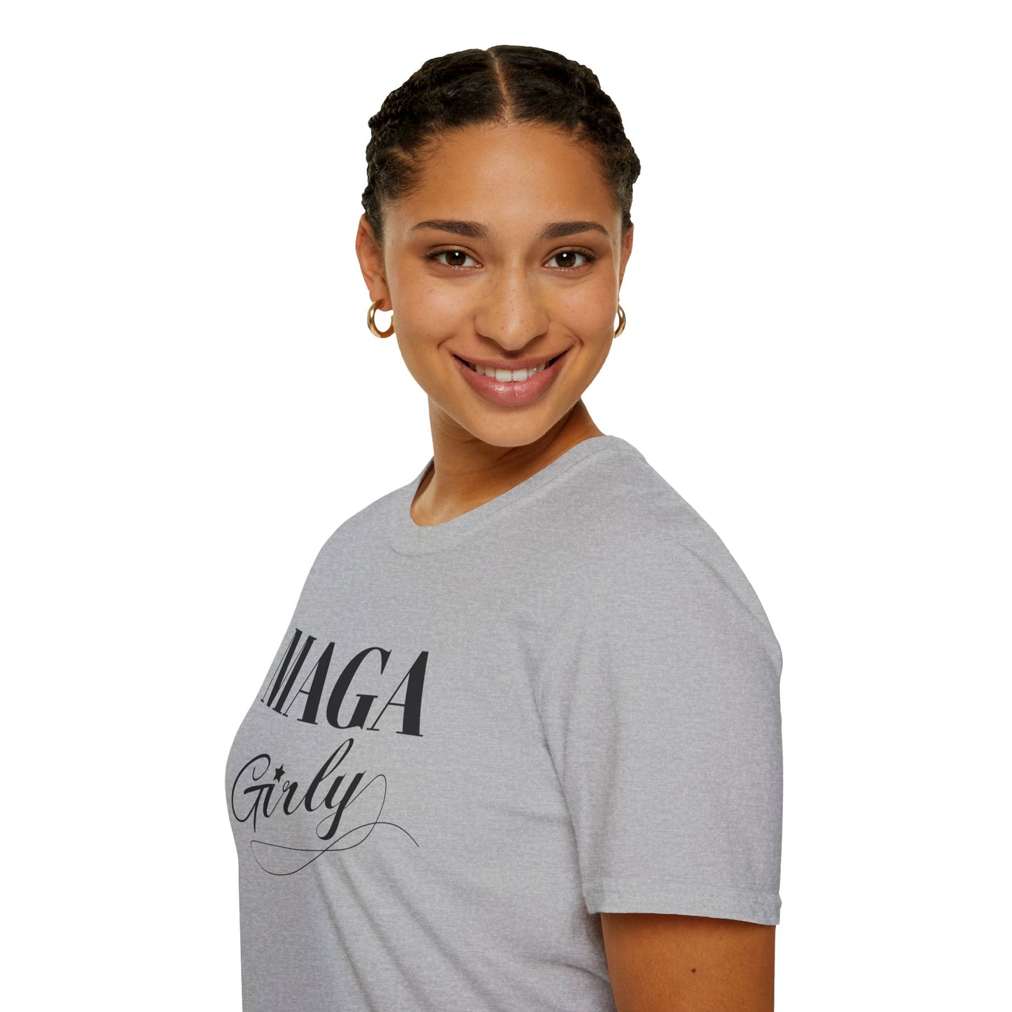 MAGA Girly Pro Trump Gildan Softstyle Shirt