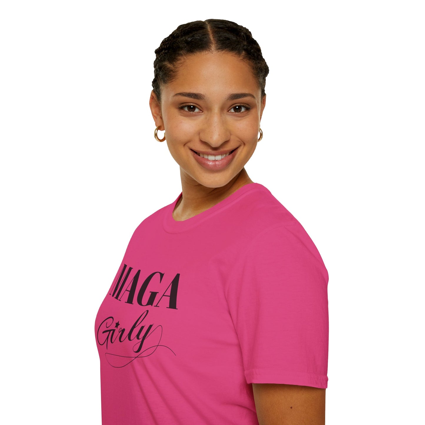 MAGA Girly Pro Trump Gildan Softstyle Shirt