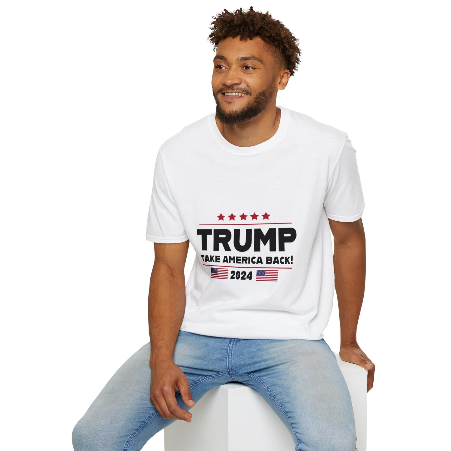 Trump Take America Back - Premium Soft-Style Light T-Shirt