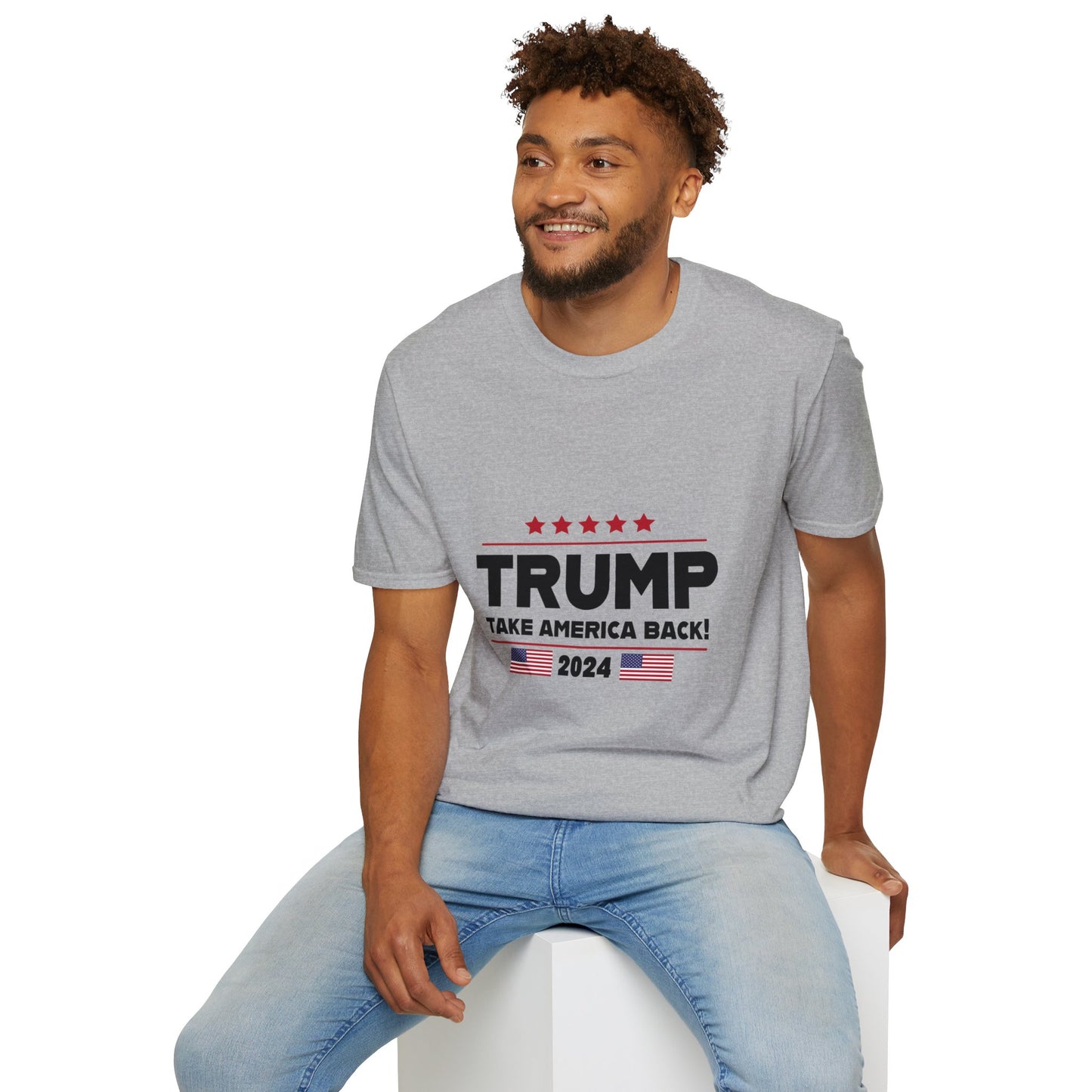 Trump Take America Back - Premium Soft-Style Light T-Shirt