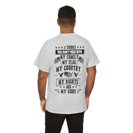 5 Things You Don't Mess With - Premium Light T-Shirt