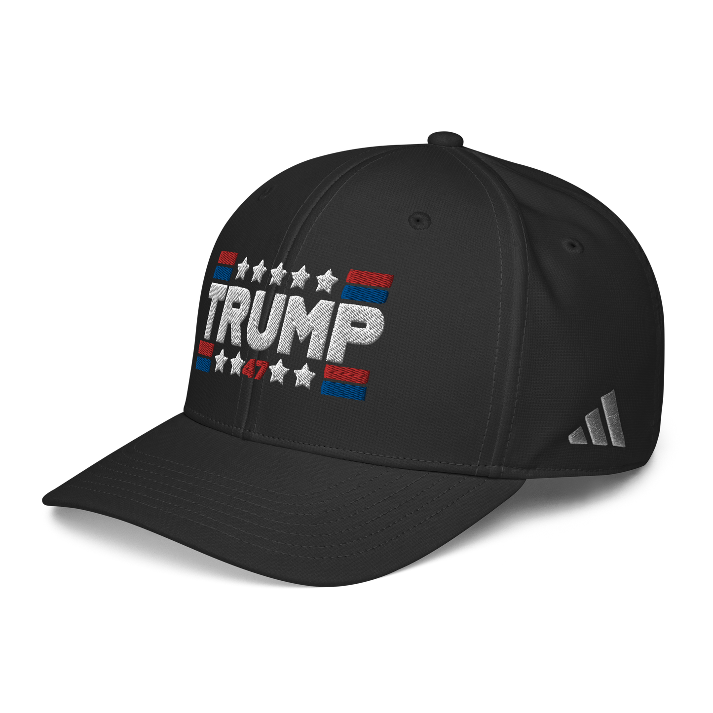 Trump 47 Dark Adidas Performance Cap | Pro Trump Hat for 2024 Election