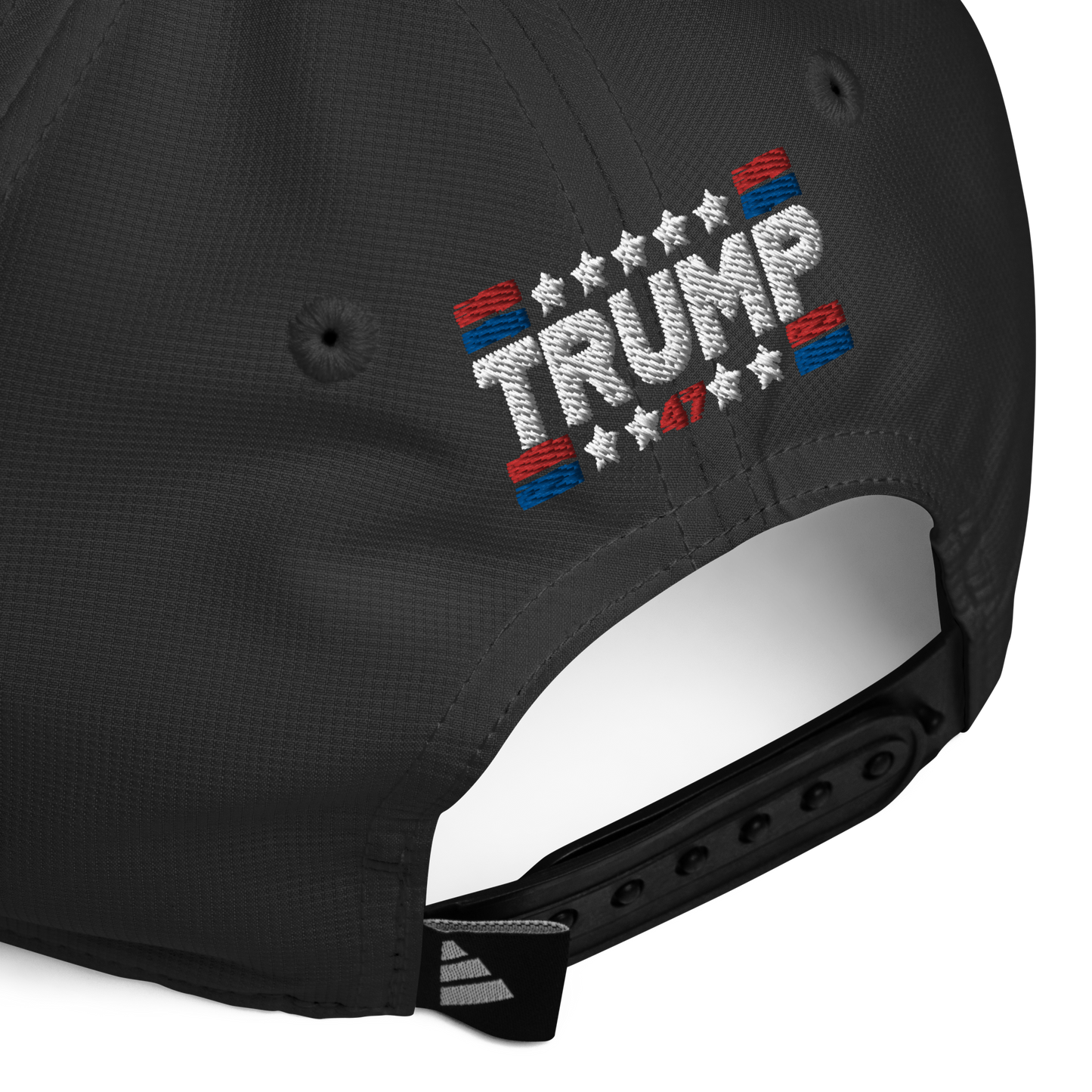 Trump 47 Dark Adidas Performance Cap | Pro Trump Hat for 2024 Election