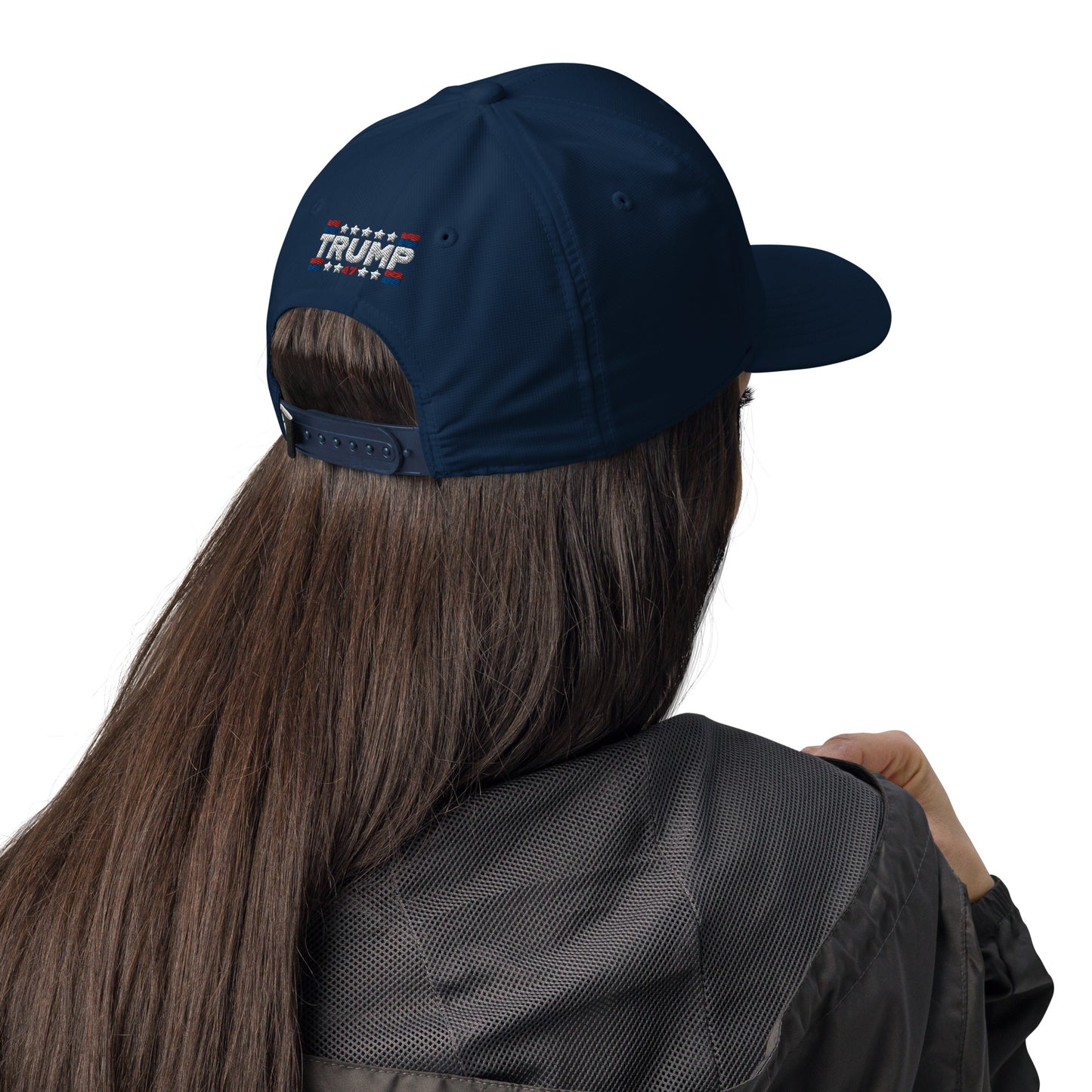Trump 47 Dark Adidas Performance Cap | Pro Trump Hat for 2024 Election