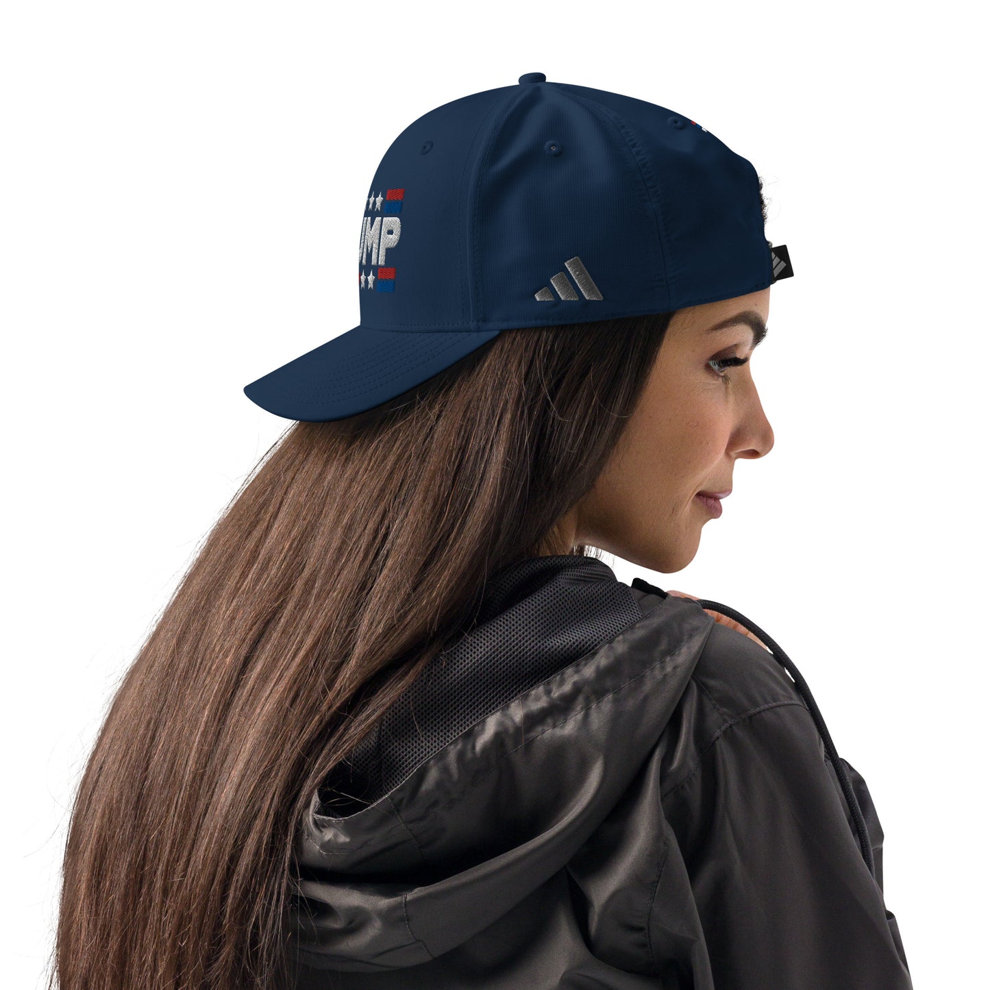Trump 47 Dark Adidas Performance Cap | Pro Trump Hat for 2024 Election