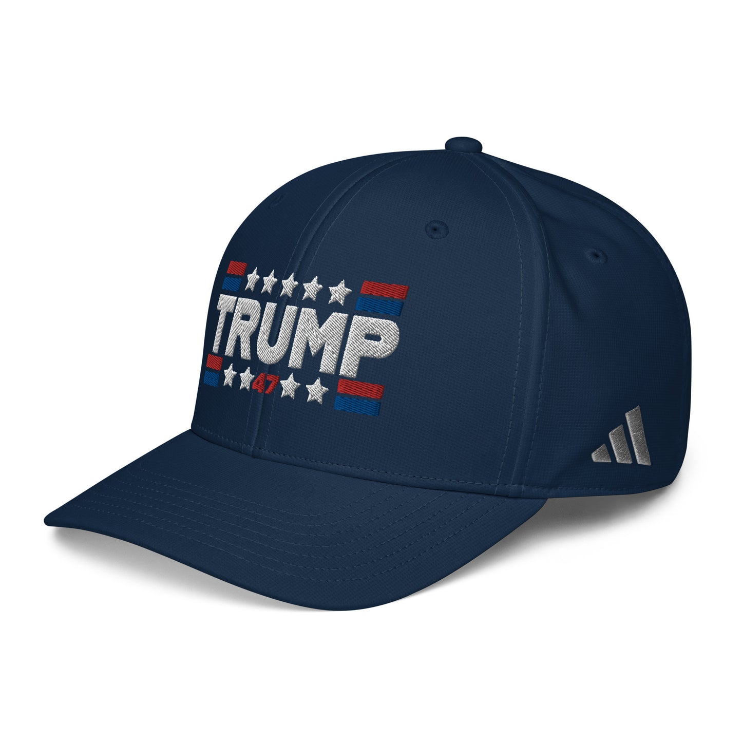 Trump 47 Dark Adidas Performance Cap | Pro Trump Hat for 2024 Election