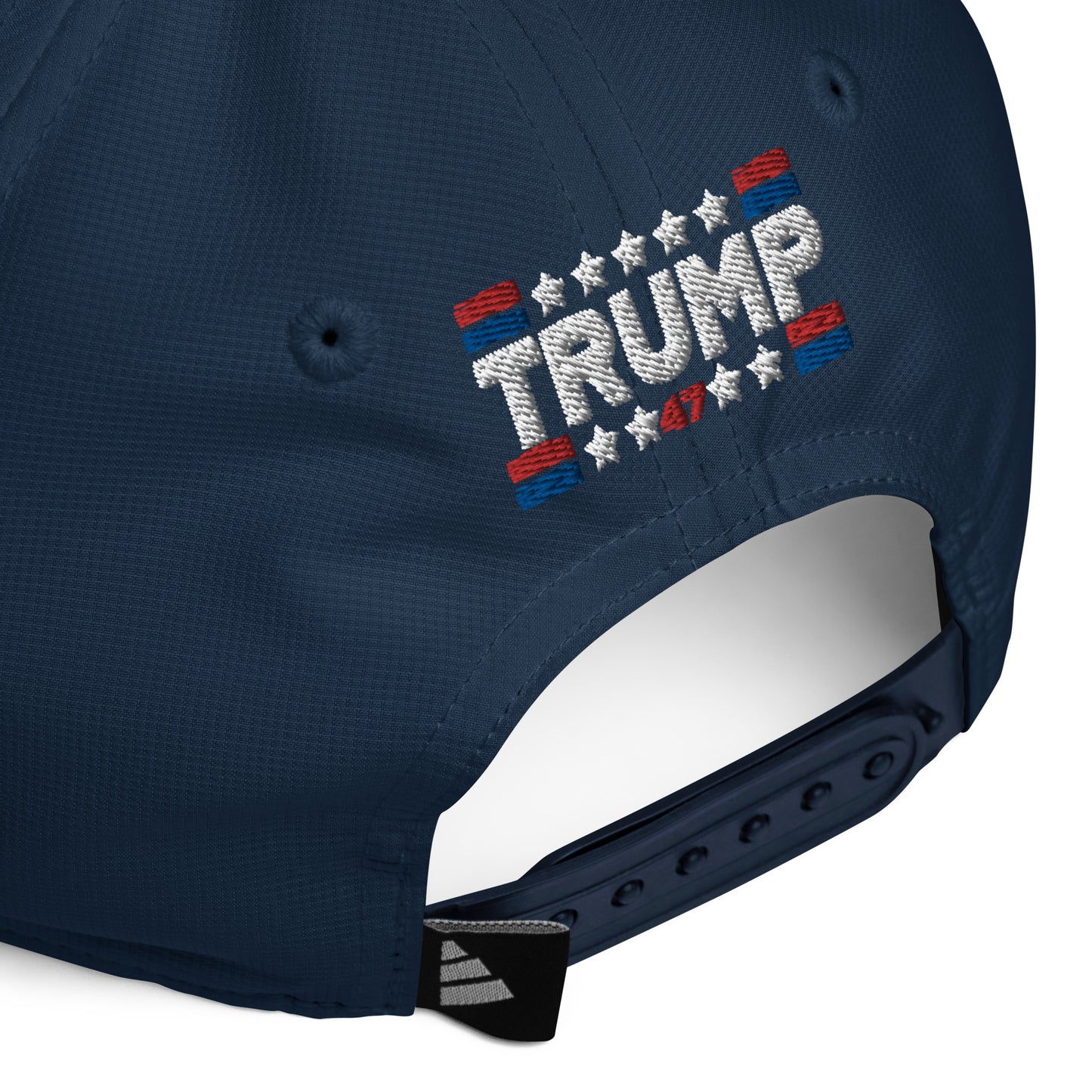 Trump 47 Dark Adidas Performance Cap | Pro Trump Hat for 2024 Election