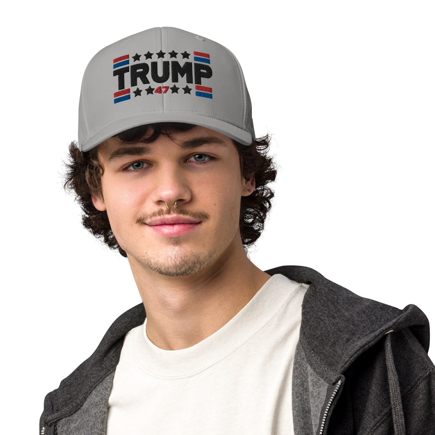 Trump 47 Light Adidas Performance Cap | Pro Trump Hat for 2024 Election