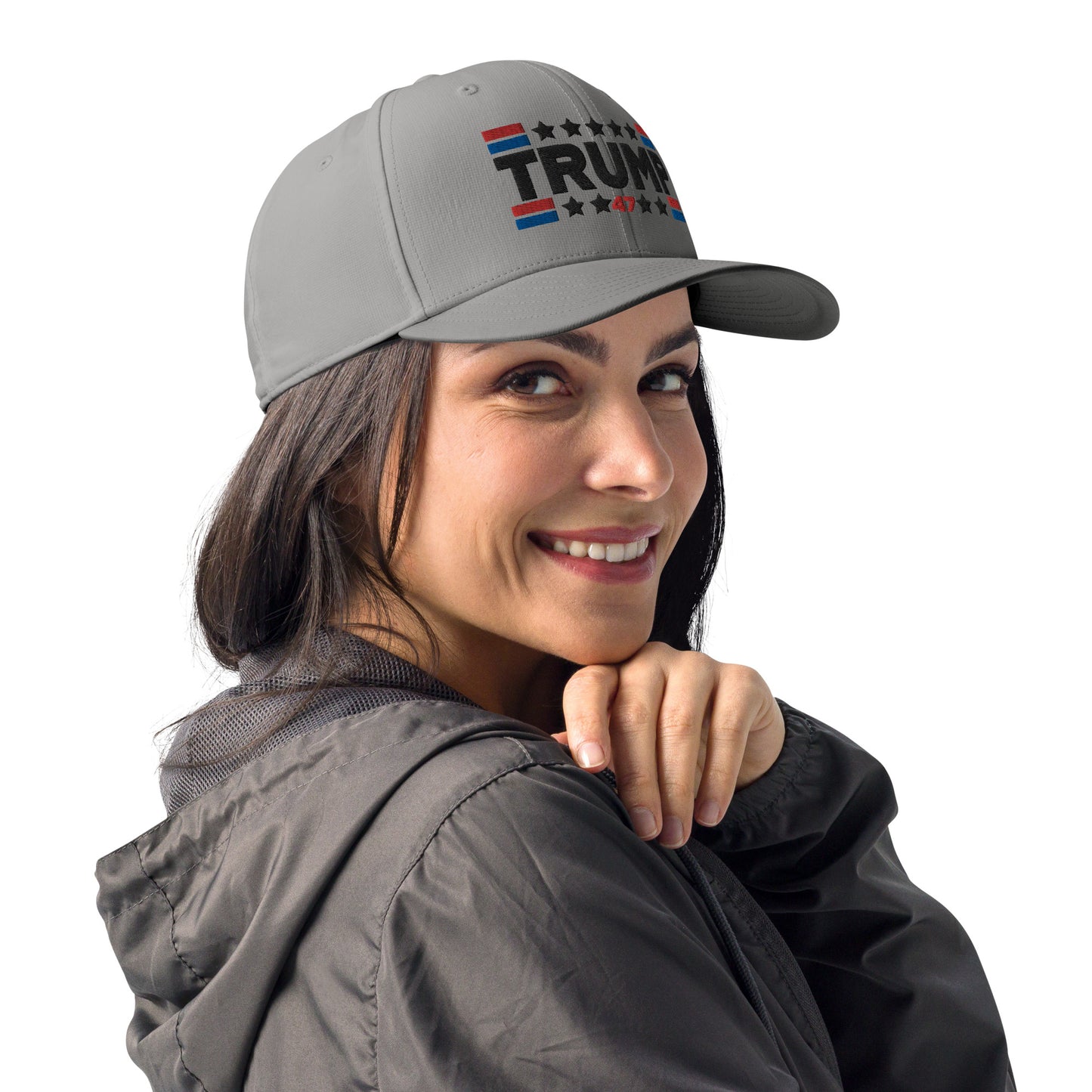Trump 47 Light Adidas Performance Cap | Pro Trump Hat for 2024 Election