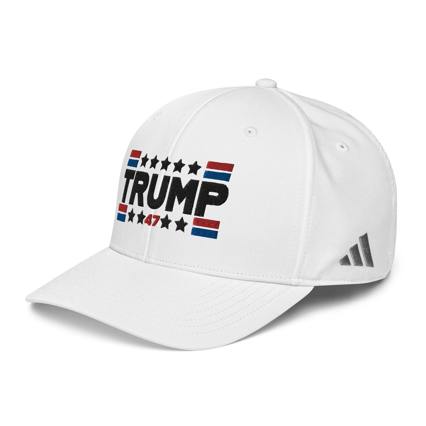 Trump 47 Light Adidas Performance Cap | Pro Trump Hat for 2024 Election
