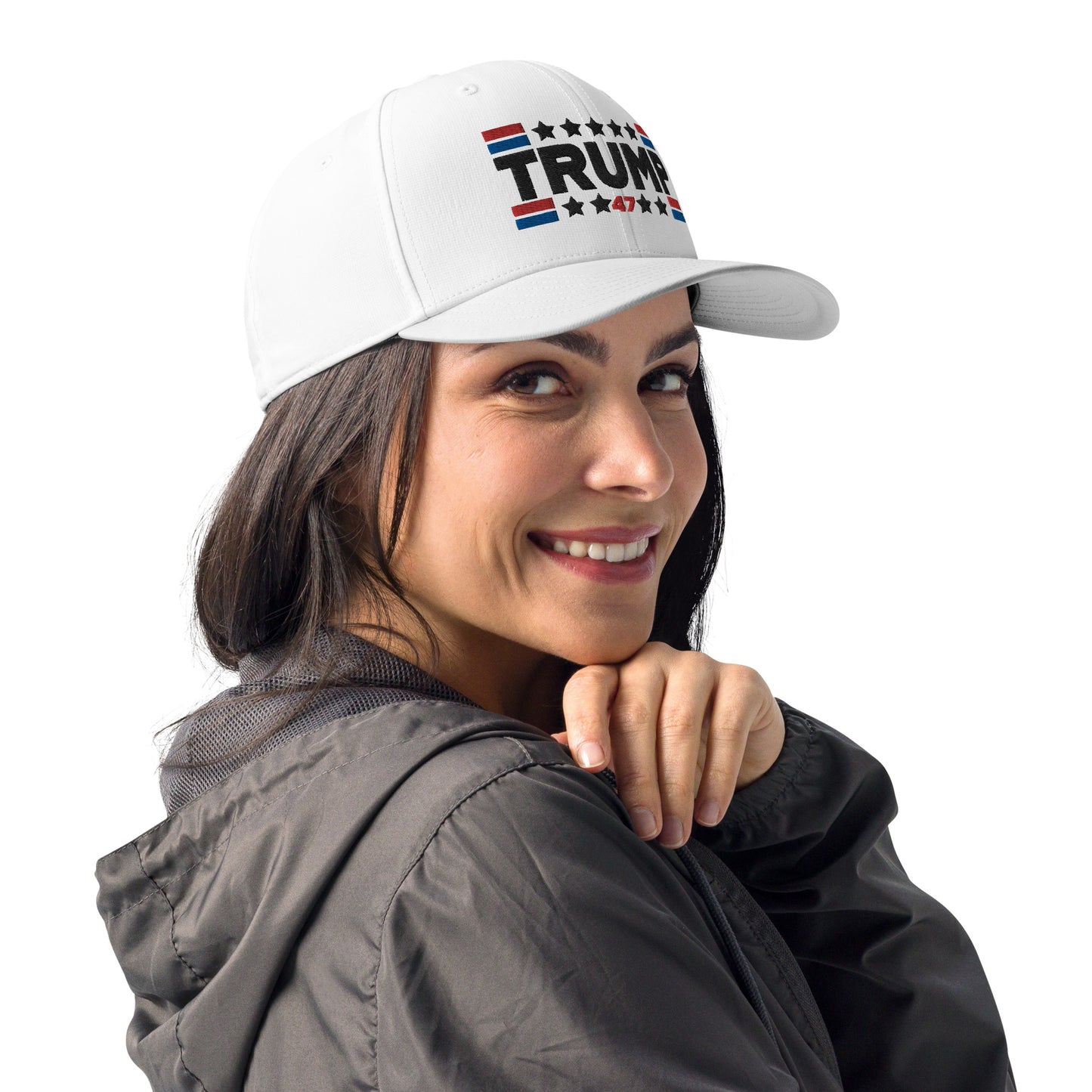 Trump 47 Light Adidas Performance Cap | Pro Trump Hat for 2024 Election