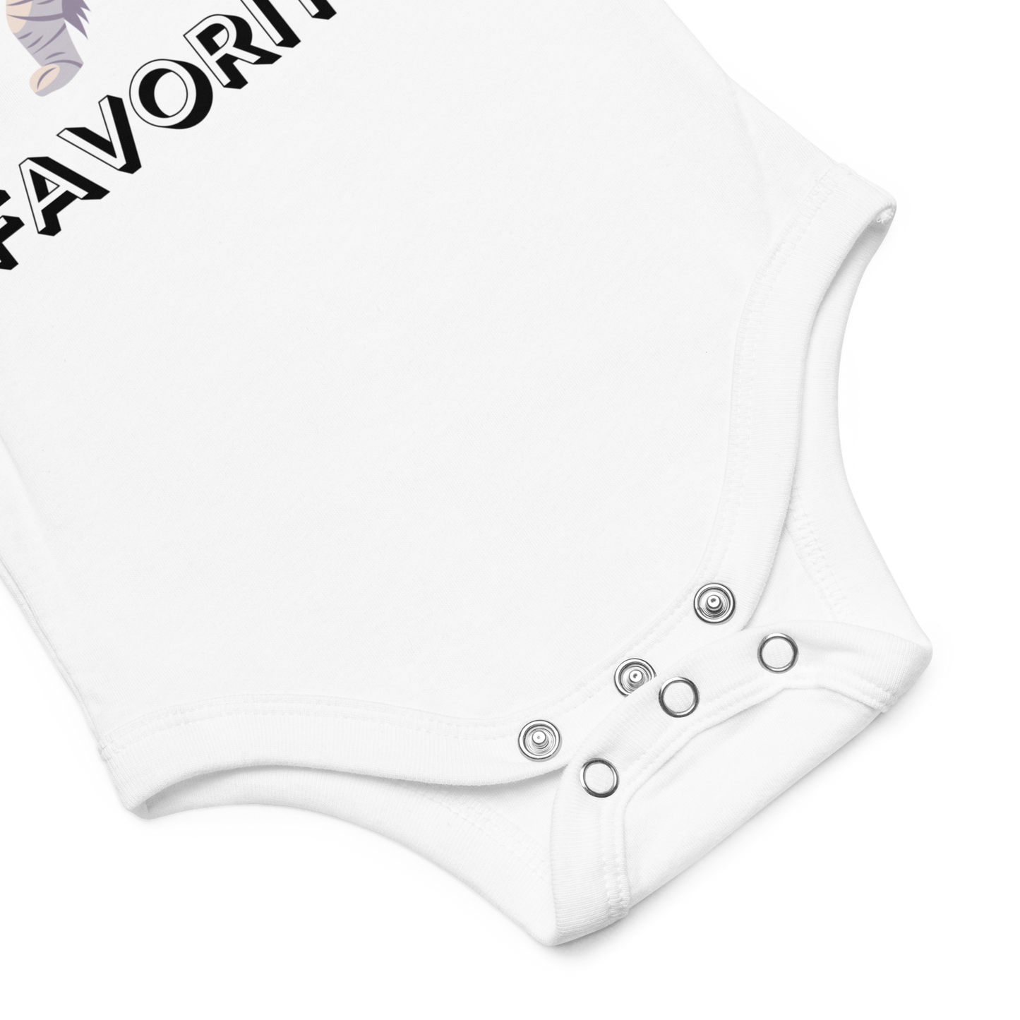Mummy's Favorite White Halloween Baby Bodysuit
