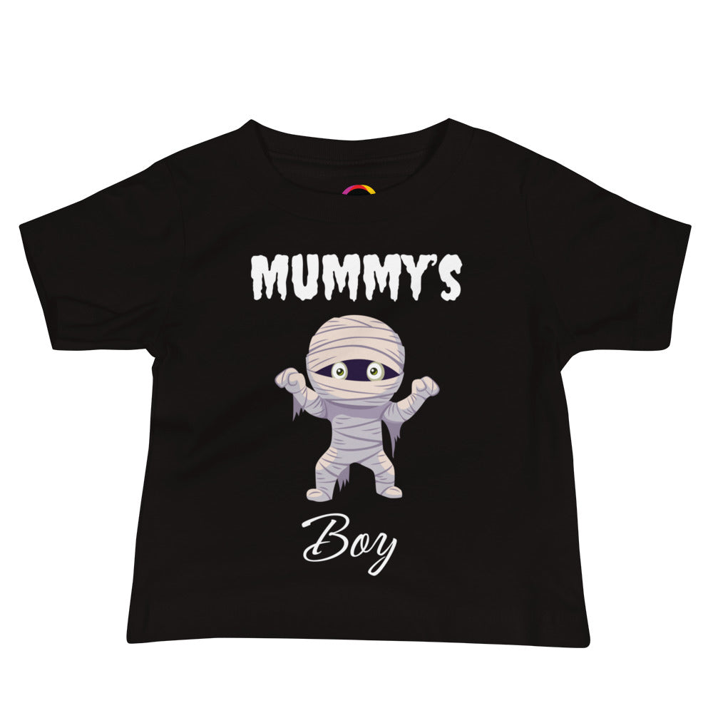 Mummy's Boy Infant Dark Halloween T-Shirt