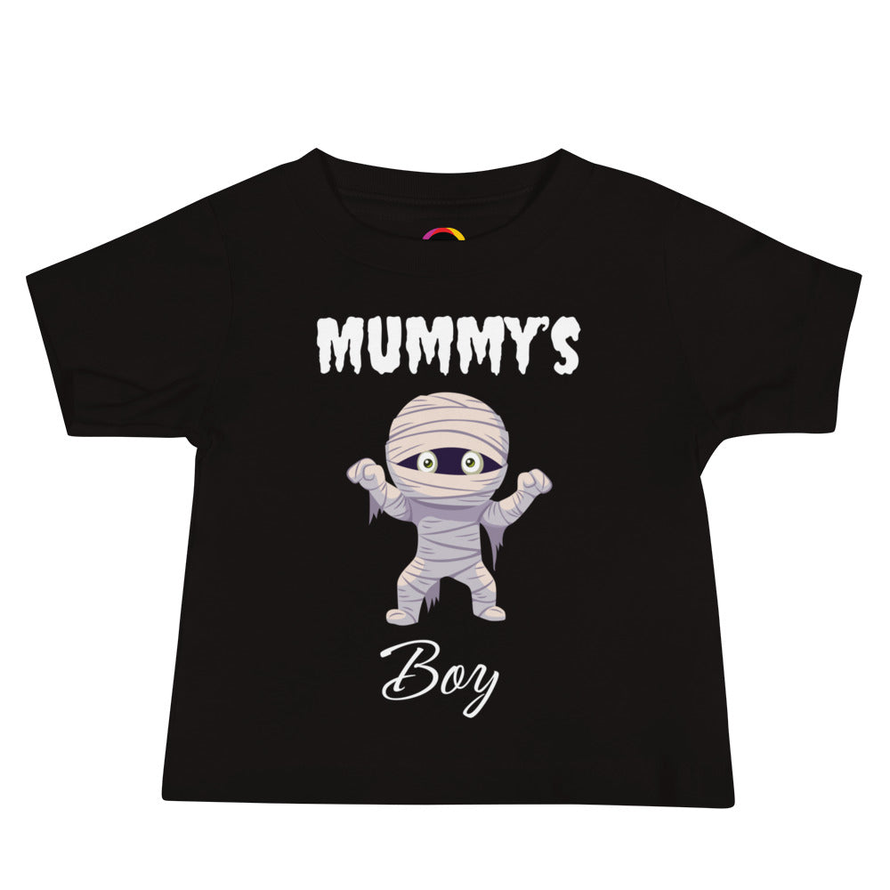 Mummy's Boy Infant Dark Halloween T-Shirt