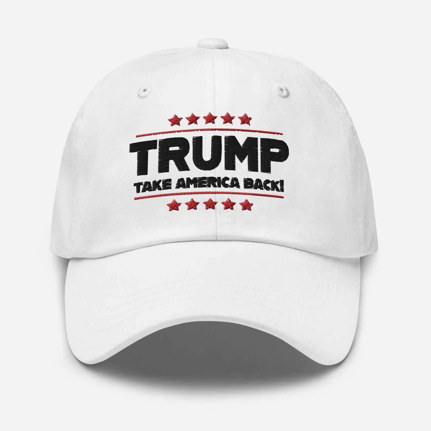 Trump Take America Back – Trump 2024 White Classic Dad Hat