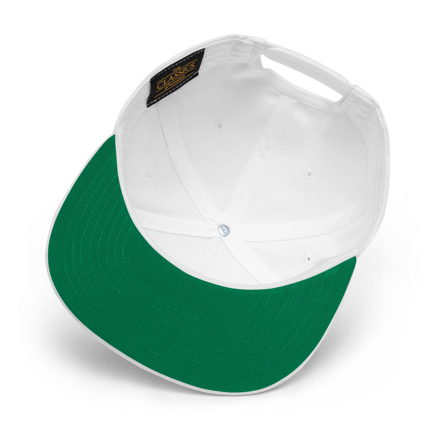 Trump 47 White Yupoong Flat Bill Hat | Pro Trump 2024 Election Cap