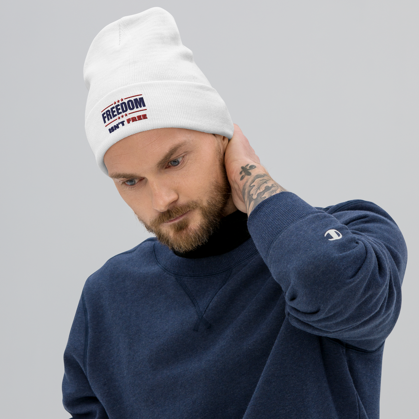 Freedom Isn't Free Knit Beanie