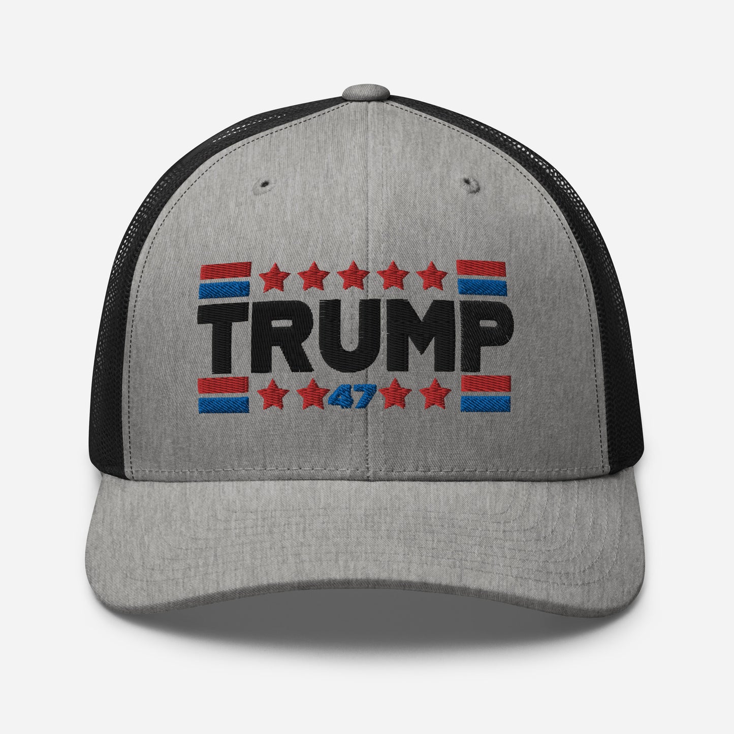 Trump 47 Light Yupoong Retro Trucker Hat | Pro Trump 2024 Election Cap