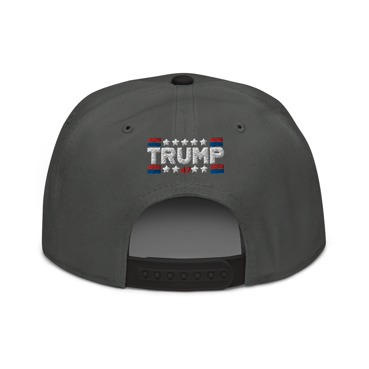 Trump 47 Dark Otto Snapback Hat | Pro Trump 2024 Cap