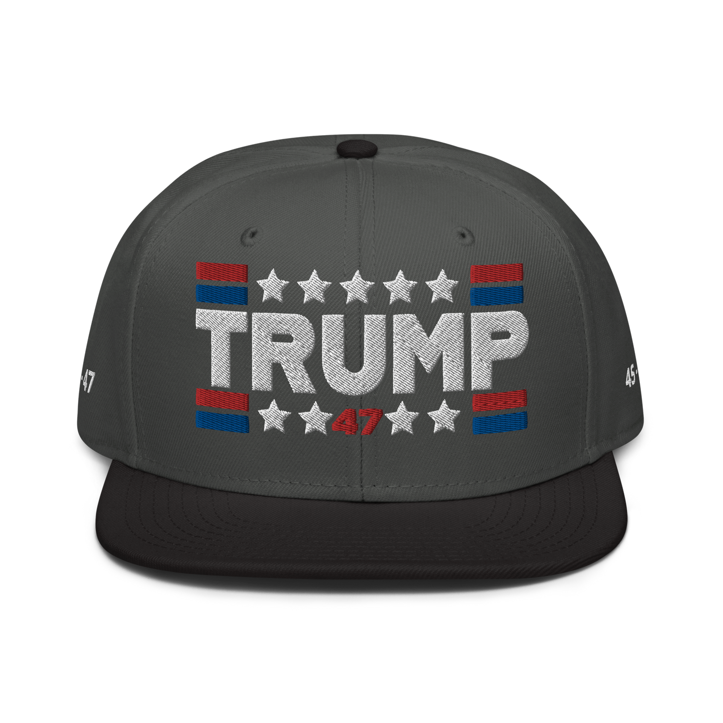 Trump 47 Dark Otto Snapback Hat | Pro Trump 2024 Cap