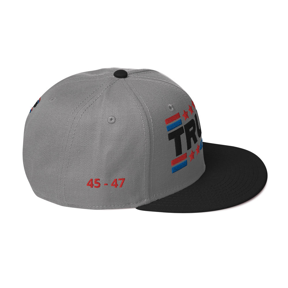 Trump 47 Light Otto Snapback Hat | Pro Trump 2024 Cap