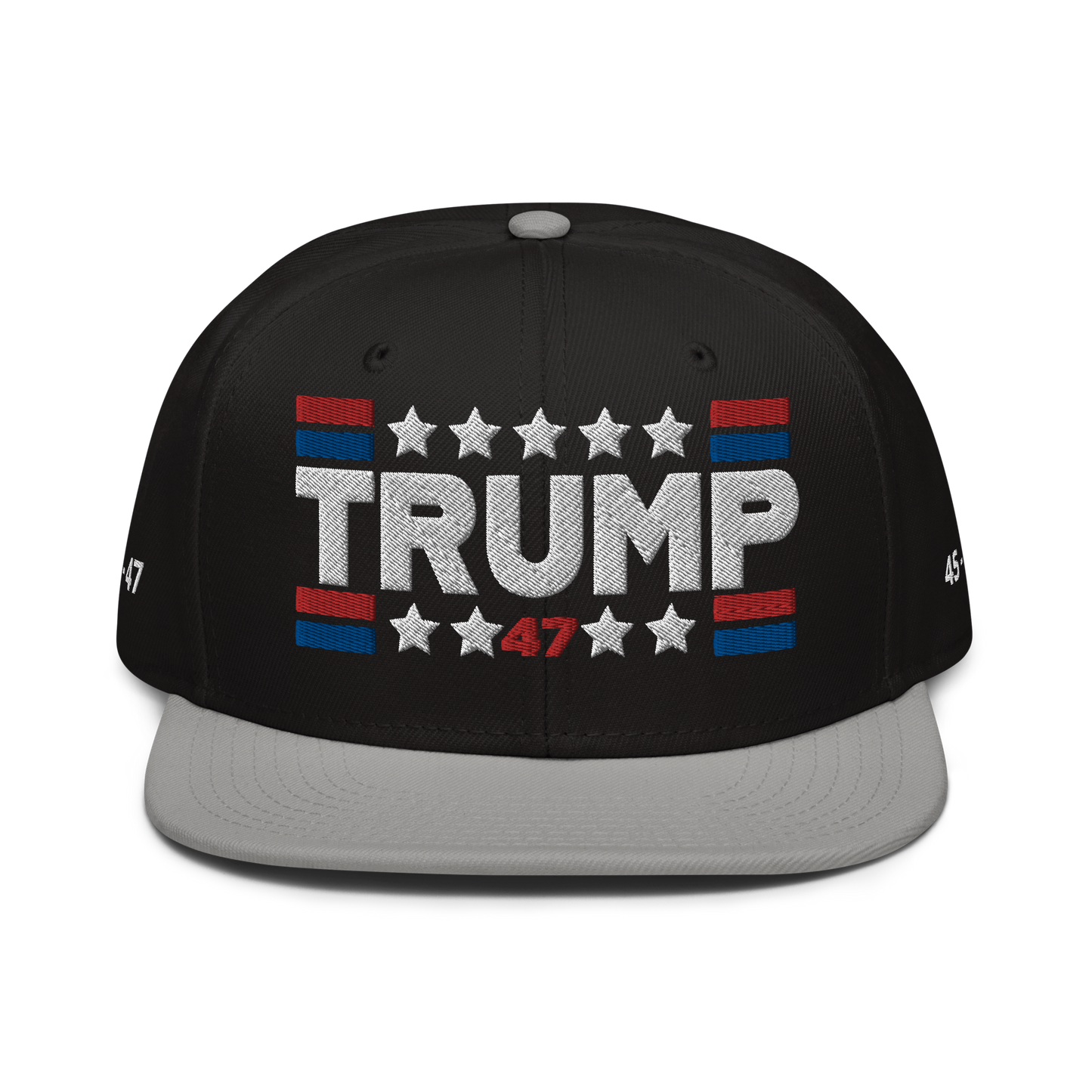 Trump 47 Dark Otto Snapback Hat | Pro Trump 2024 Cap