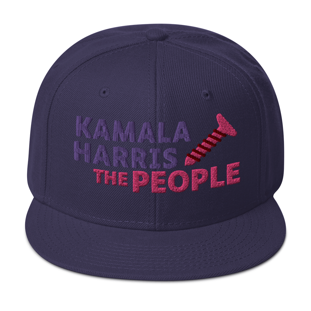 Kamala Harris "Screwing the People" Snapback Hat