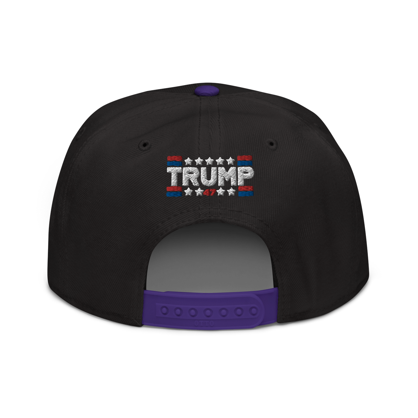 Trump 47 Dark Otto Snapback Hat | Pro Trump 2024 Cap
