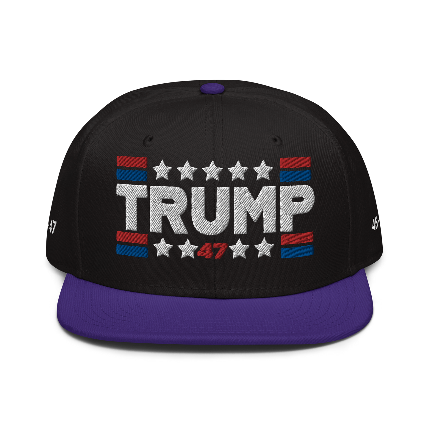 Trump 47 Dark Otto Snapback Hat | Pro Trump 2024 Cap