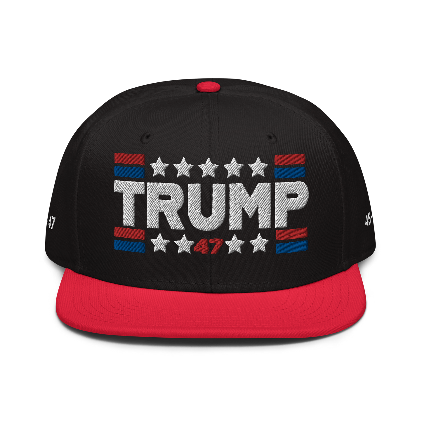 Trump 47 Dark Otto Snapback Hat | Pro Trump 2024 Cap