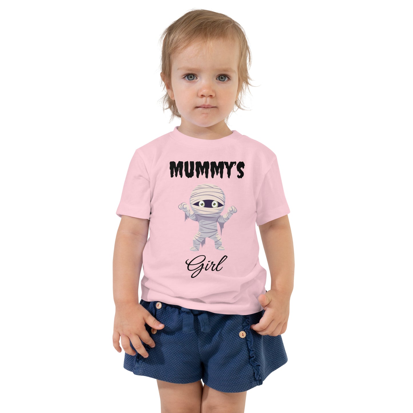 Mummy's Girl Light Halloween Toddler T-Shirt