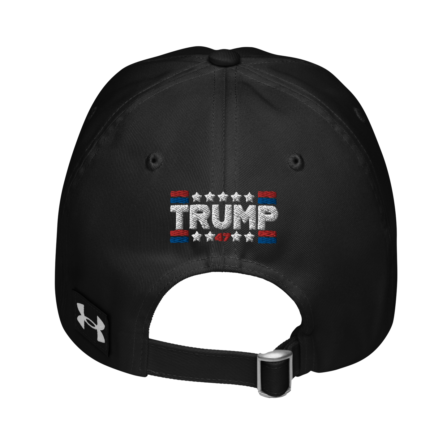 Trump 47 Dark Under Armour Dad Hat | Pro Trump Cap for 2024 Election