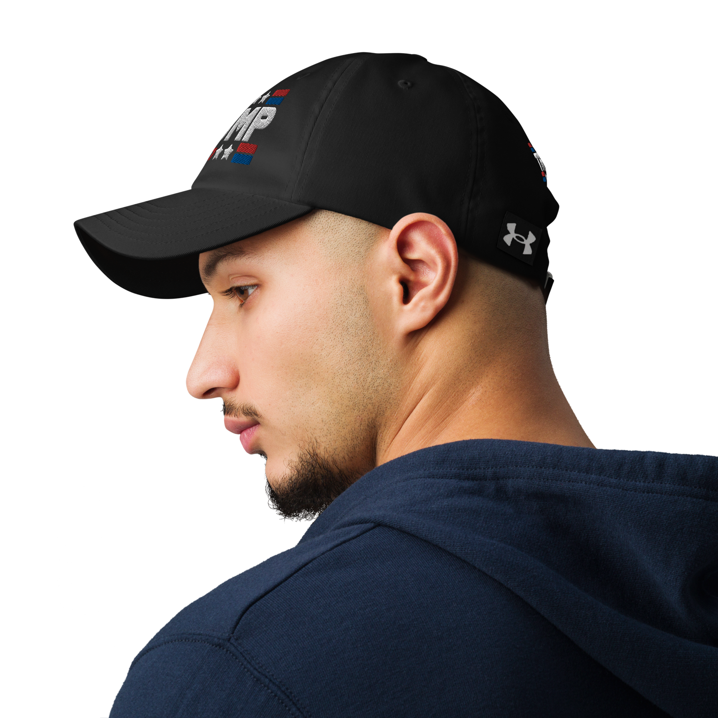 Trump 47 Dark Under Armour Dad Hat | Pro Trump Cap for 2024 Election