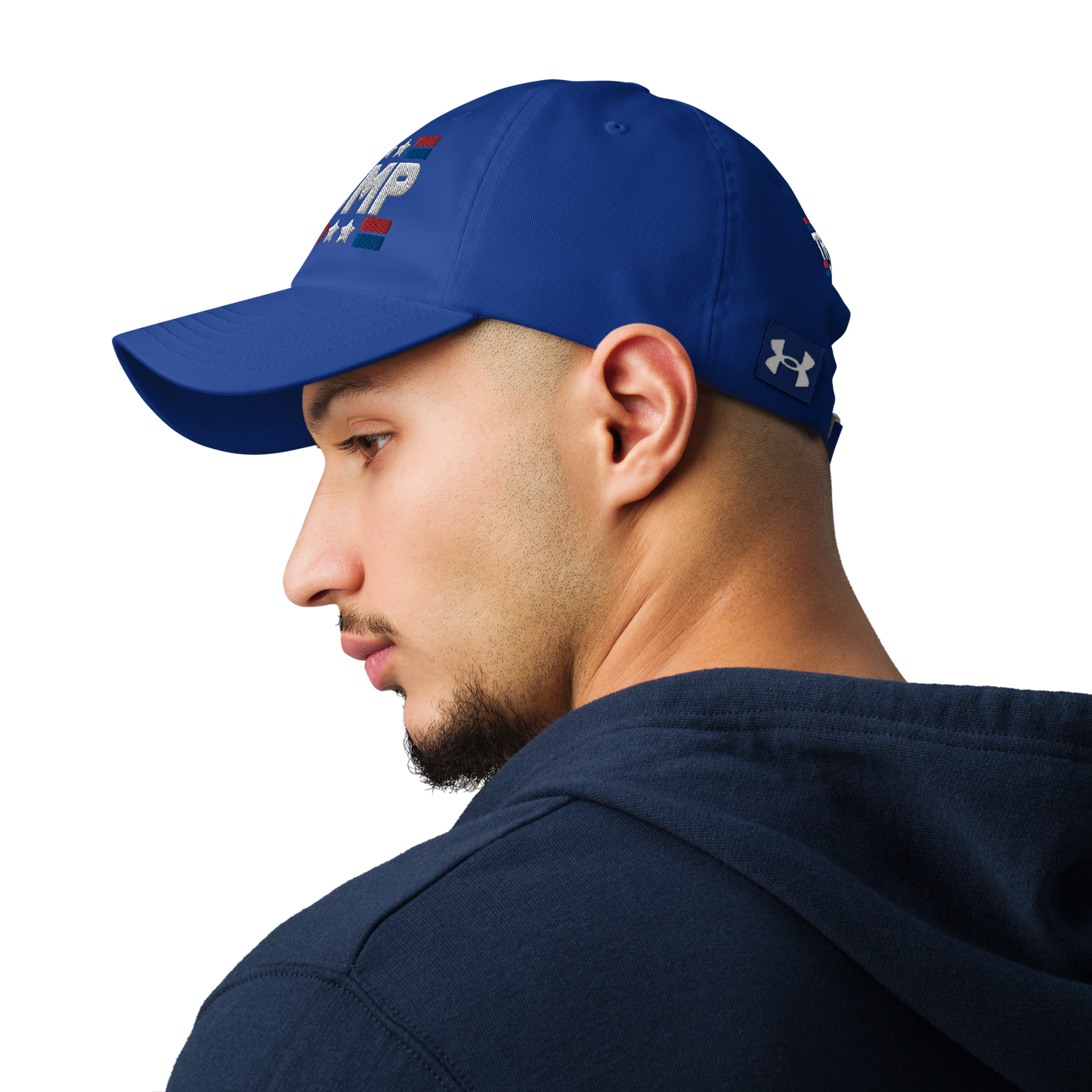 Trump 47 Dark Under Armour Dad Hat | Pro Trump Cap for 2024 Election
