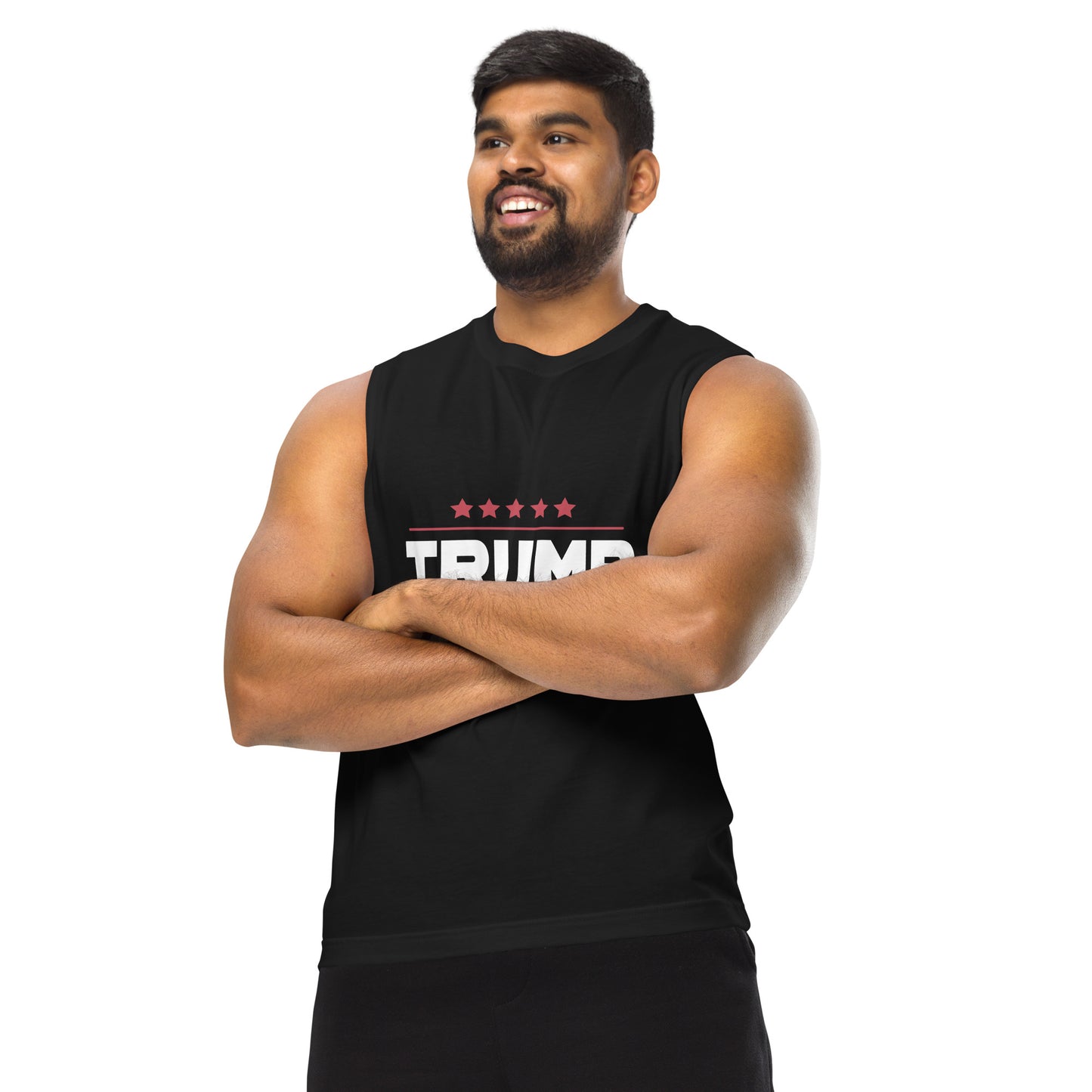 Trump Take America Back Black Bella+Canvas Muscle Shirt