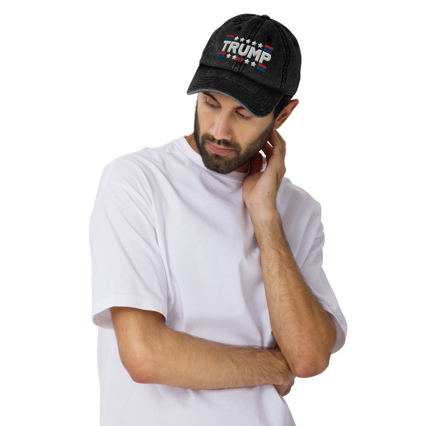 Trump 47 Vintage Cotton Twill Cap