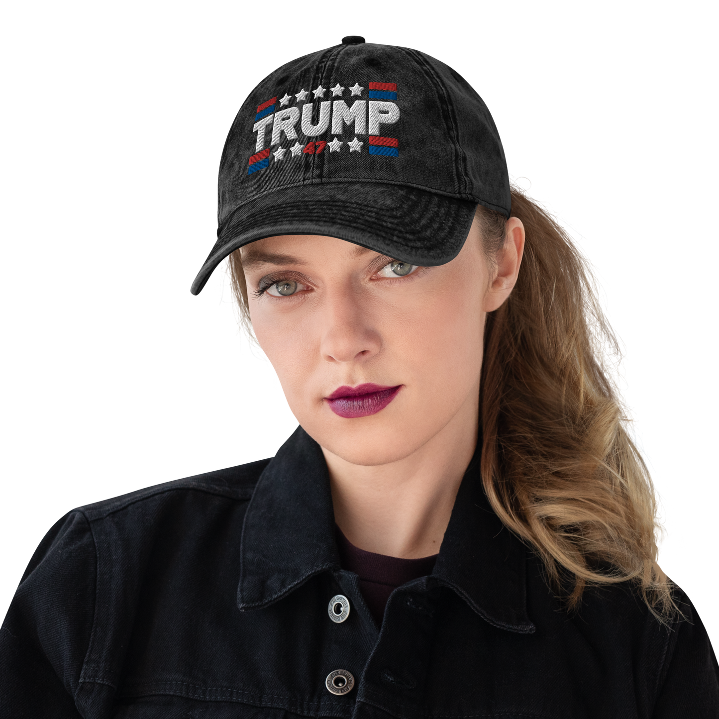 Trump 47 Vintage Cotton Twill Cap