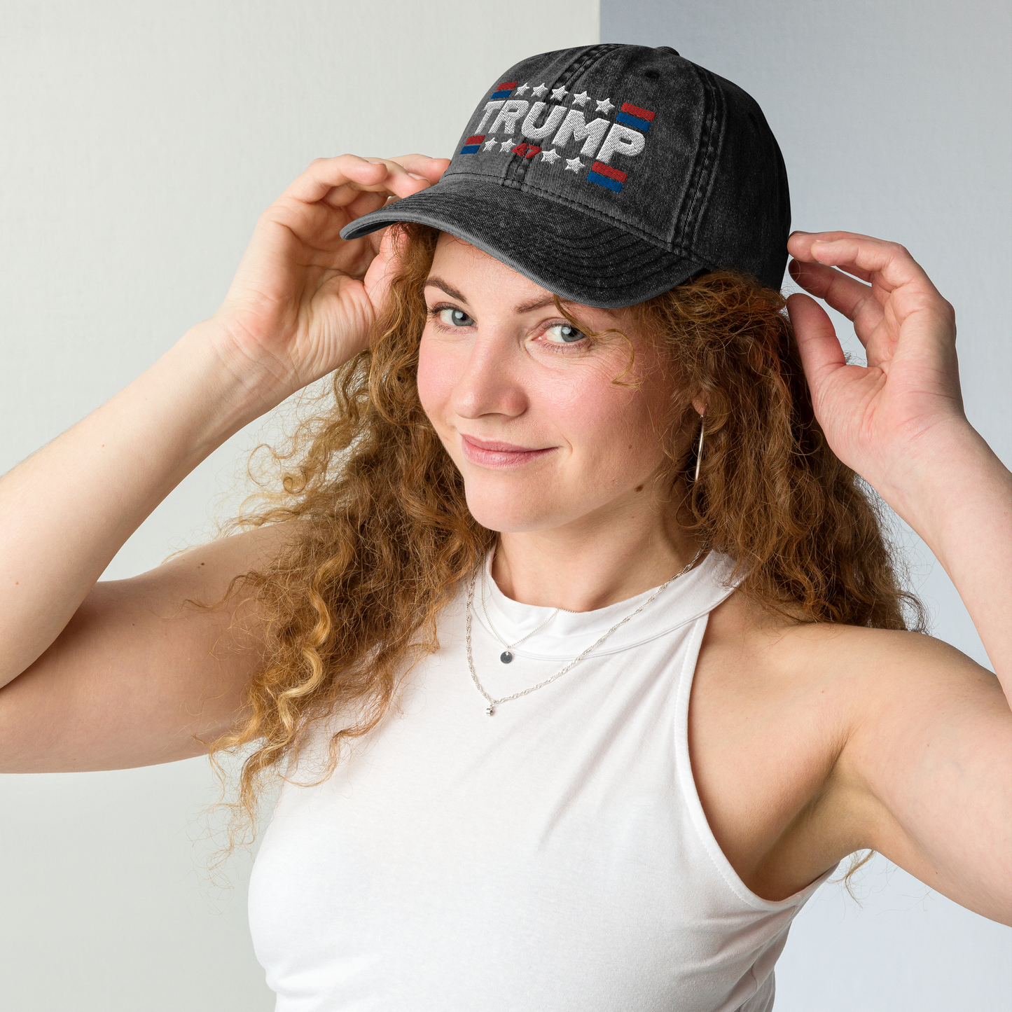 Trump 47 Vintage Cotton Twill Cap
