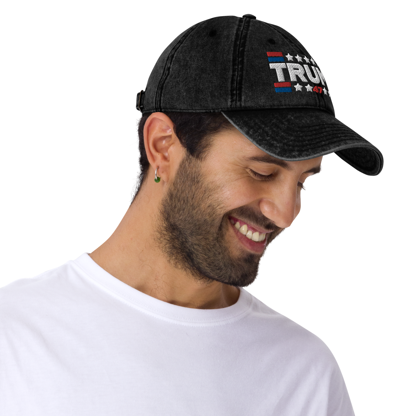Trump 47 Vintage Cotton Twill Cap