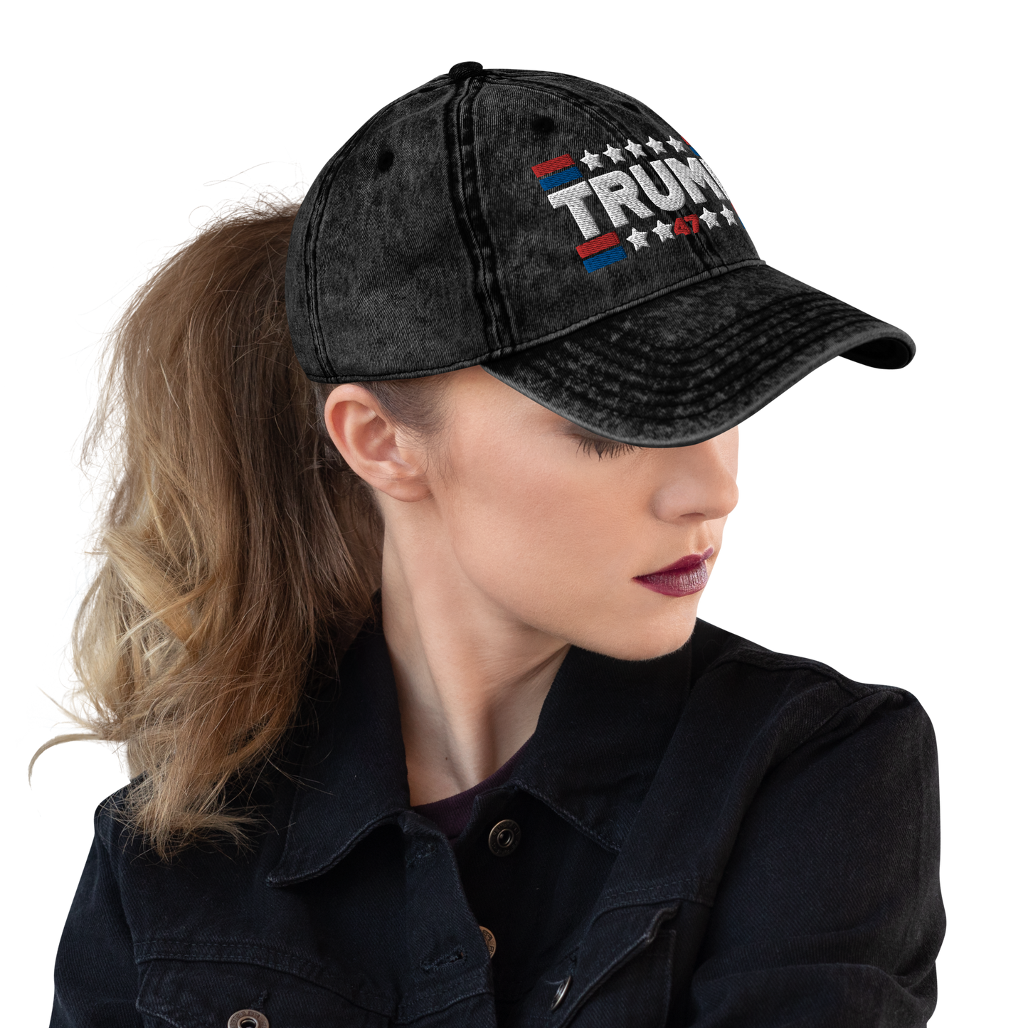 Trump 47 Vintage Cotton Twill Cap