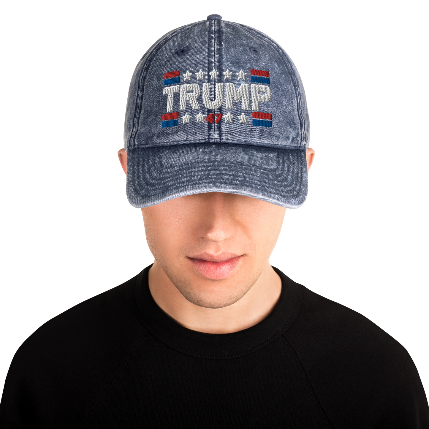 Trump 47 Vintage Cotton Twill Cap
