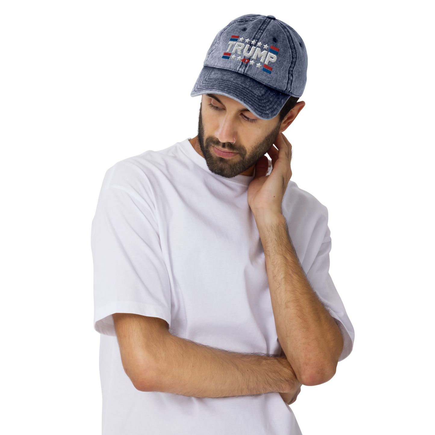 Trump 47 Vintage Cotton Twill Cap