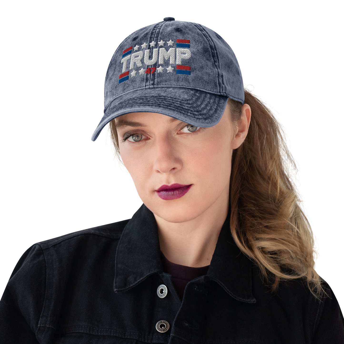 Trump 47 Vintage Cotton Twill Cap