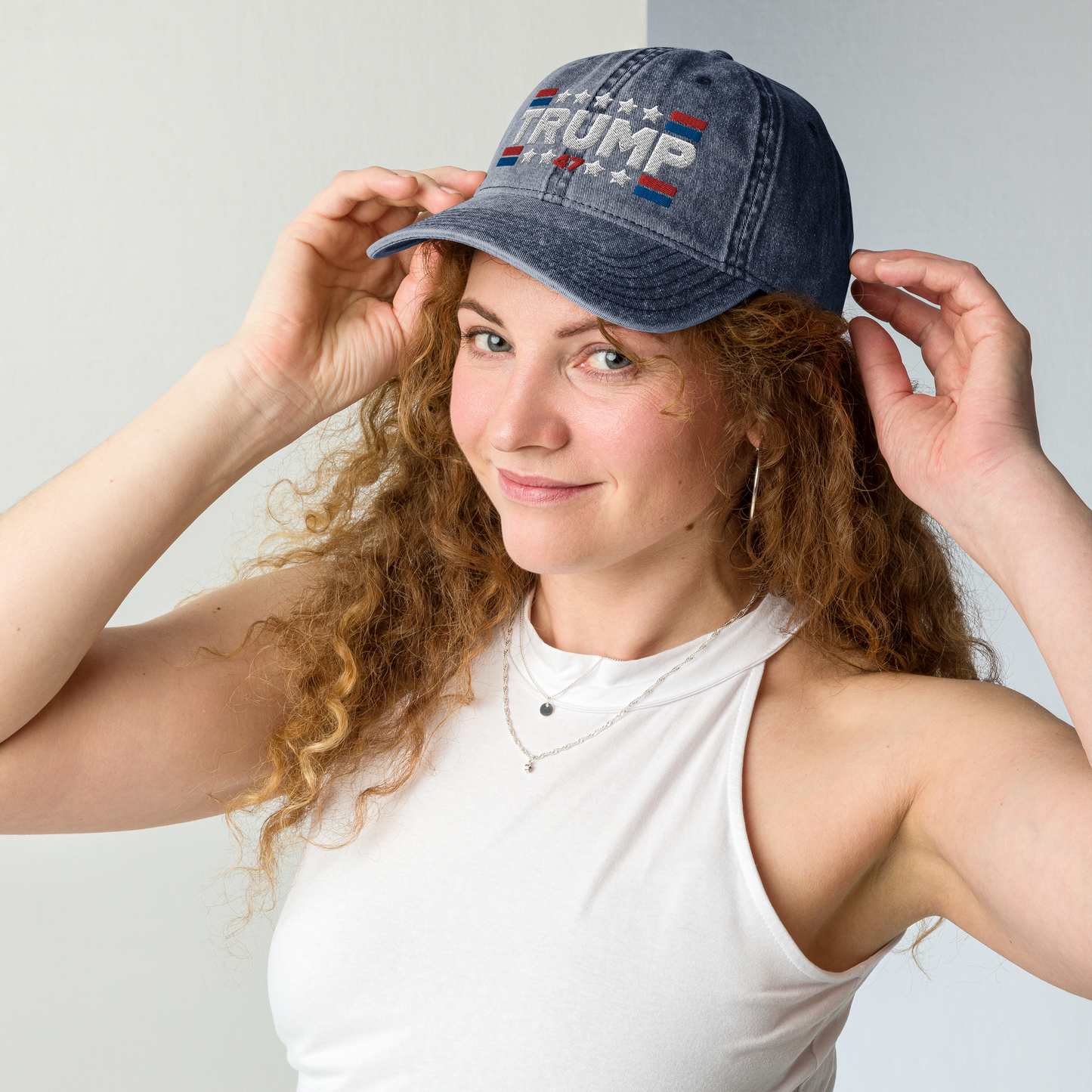 Trump 47 Vintage Cotton Twill Cap