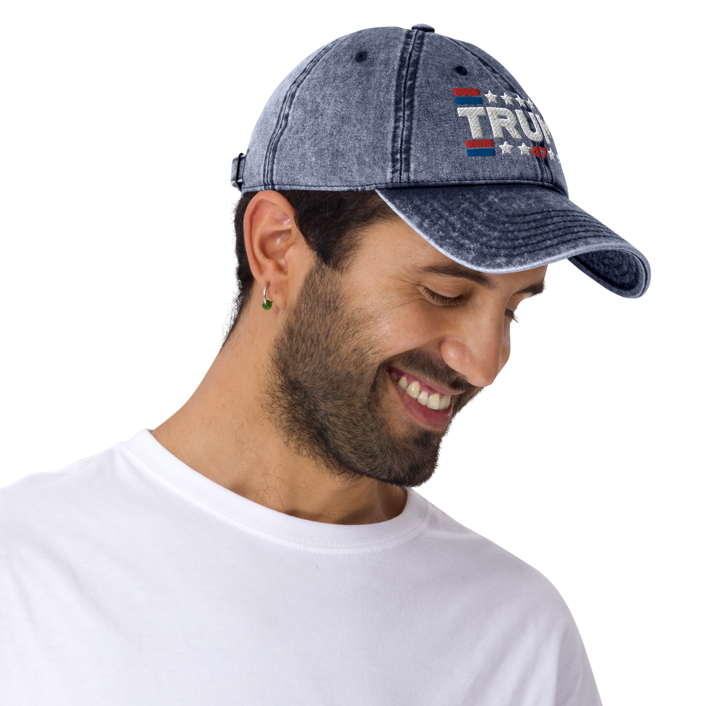Trump 47 Vintage Cotton Twill Cap