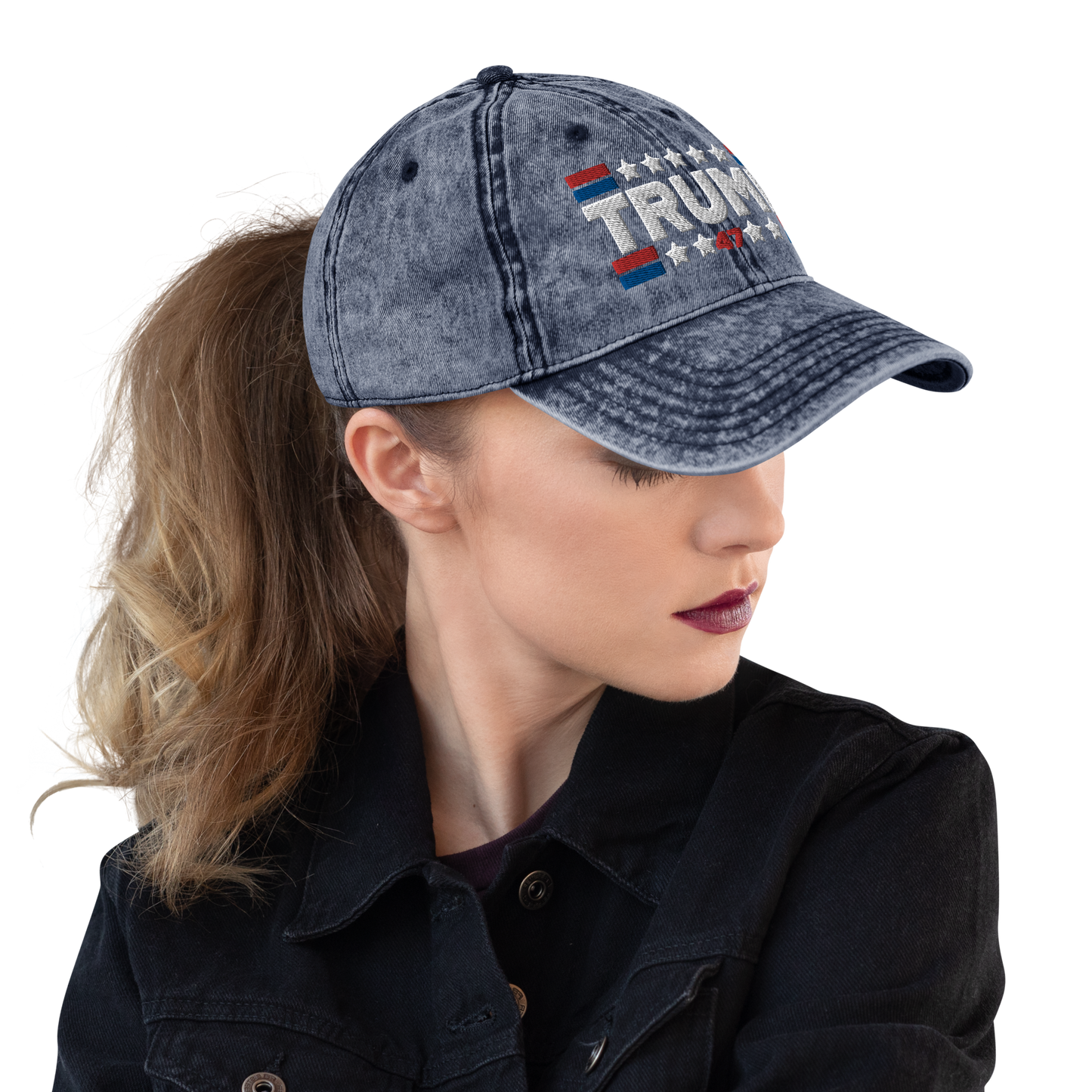 Trump 47 Vintage Cotton Twill Cap