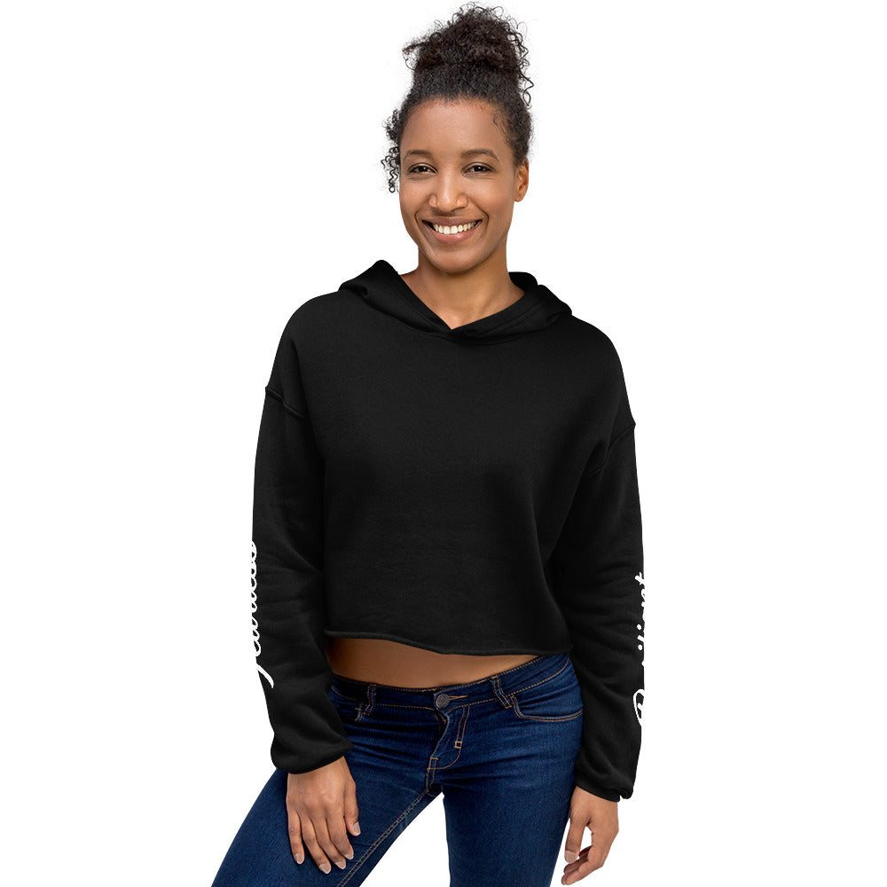 I Am the Storm Bella+Canvas Crop Hoodie