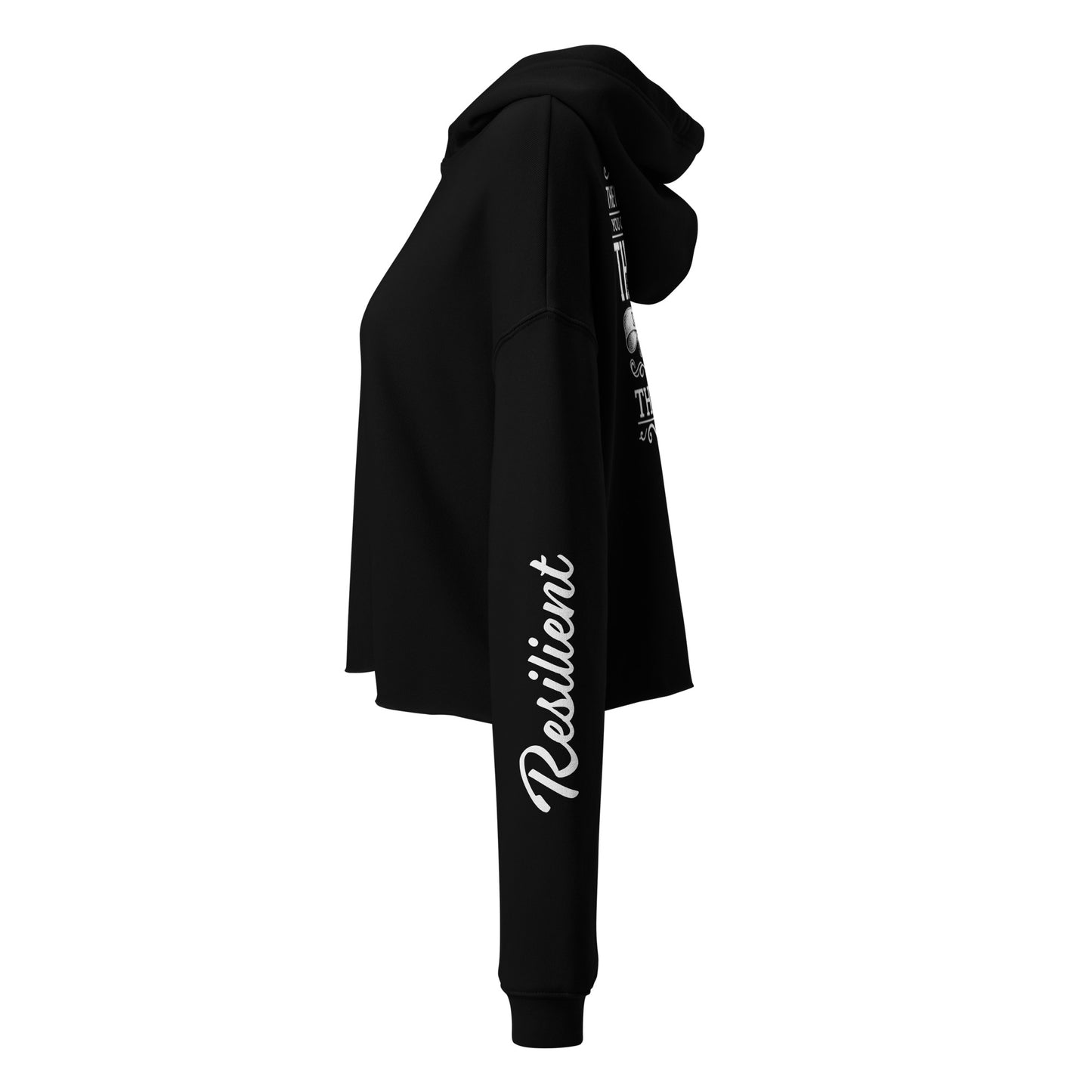 I Am the Storm Bella+Canvas Crop Hoodie